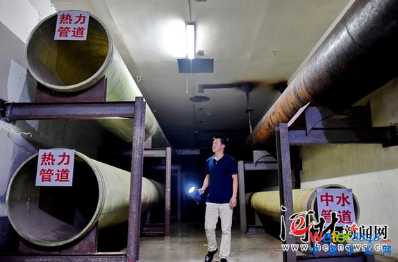石家莊正定新區(qū)地下綜合管廊向“拉鏈馬路”說不