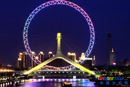 天津之眼夜色