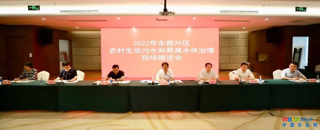 2022年山東省東部片區(qū)農村生活污水和黑臭水體治理現場推進會在日照市召開