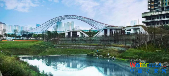 圖為溉瀾溪“清水綠岸”治理提升工程。 重慶市市政院公司供圖